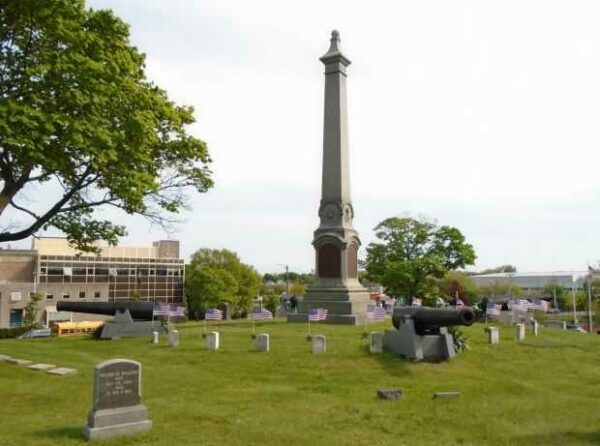 MOUNT WOLLASTON CEMETERY CIVIL WAR MEMORIAL