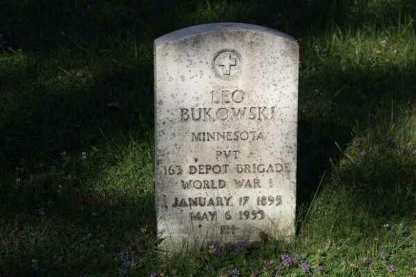 LEO BOKOWSKI MEMORIAL CEMETERY STONE