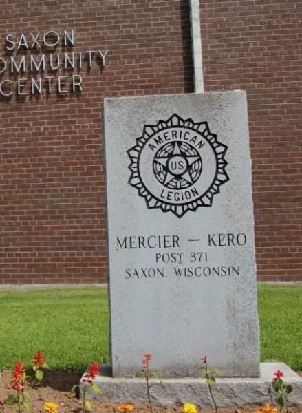 MERCIER-KERO POST 371 MEMORIAL