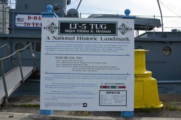LT-5 TUG WAR MEMORIAL PLAQUE A