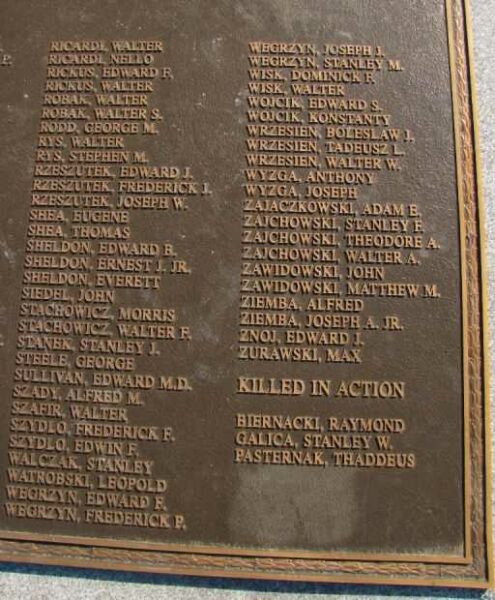 THE GIRLS AND BOYS OF BEMISUWKA WAR MEMORIAL PLAQUE D