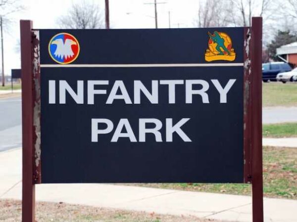 FORT DIX INFANTRY PARK MEMORIAL MARKER