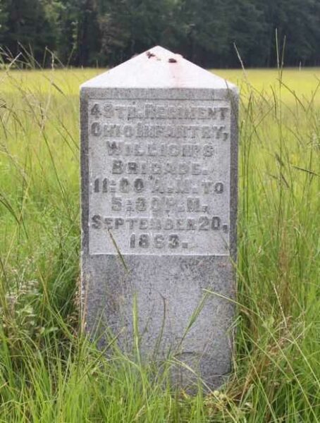 49TH. OHIO INFANTRY WAR MEMORIAL
