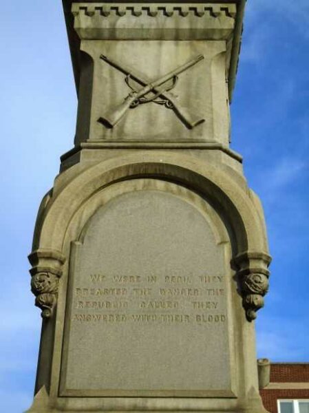 LYCOMING COUNTY CIVIL WAR MEMORIAL STONE B