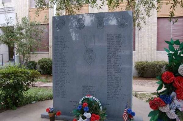 CALDWELL PARISH VETERANS MEMORIAL FRONT