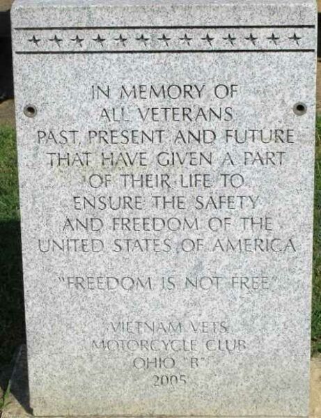 MT. ORAB ALL VETERANS MEMORIAL