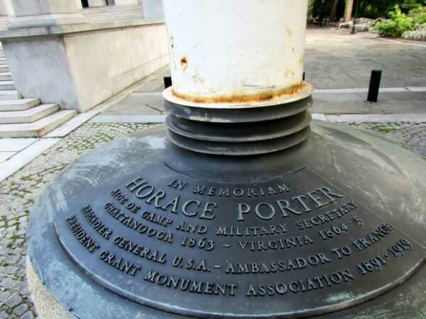 HORACE PORTER MEMORIAL FLAGPOLE BASE