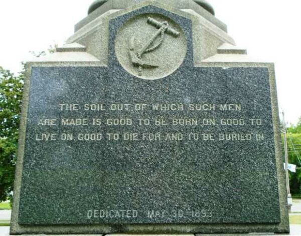 CALAIS CIVIL WAR MEMORIAL STONE B