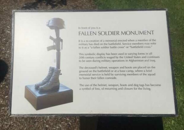 STEPHENTOWN FALLEN SOLDIER MONUMENT PLAQUE