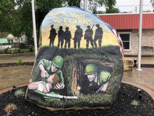 SAC COUNTY, IOWA FREEDOM ROCK VETERANS MEMORIAL SIDE B