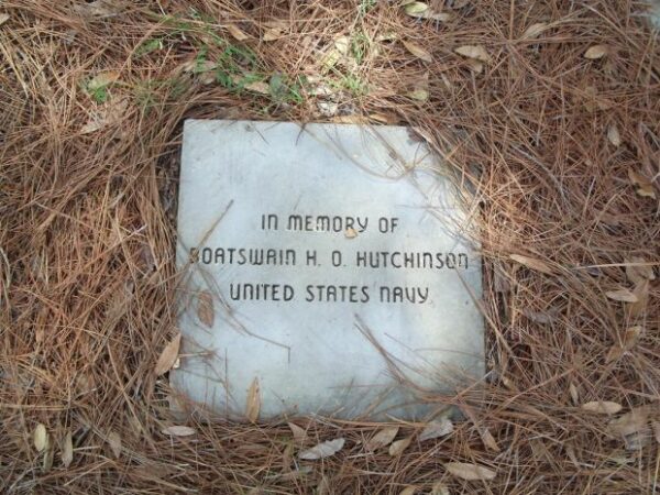 WILDWOOD GARDEN CLUB WORLD WAR II MEMORIAL PINE TREES TABLET D