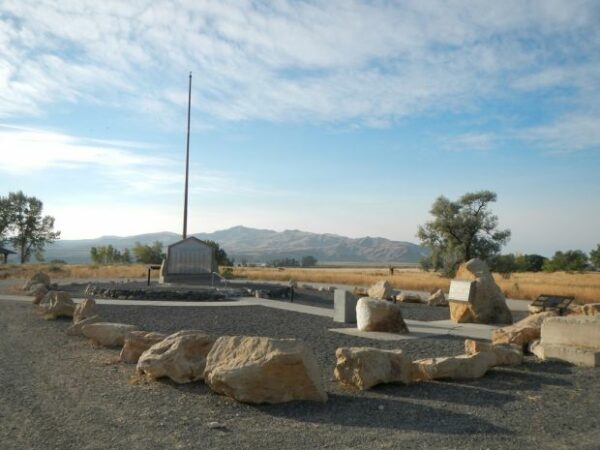 HEART MOUNTAIN RELOCATION CENTER HONOR ROLL AND FLAG POLE MEMORIAL