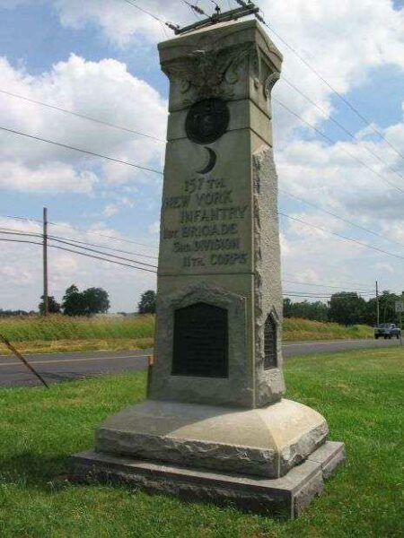 157TH NEW YORK INFANTRY WAR MEMORIAL
