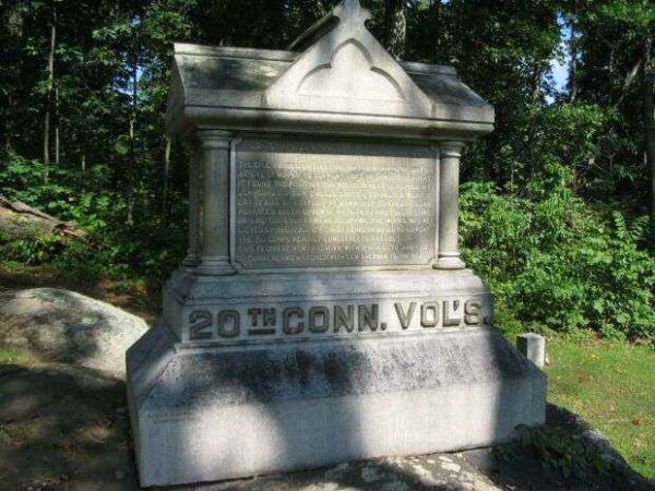 20TH CONNECTICUT INFANTRY VOLUNTEERS WAR MEMORIAL