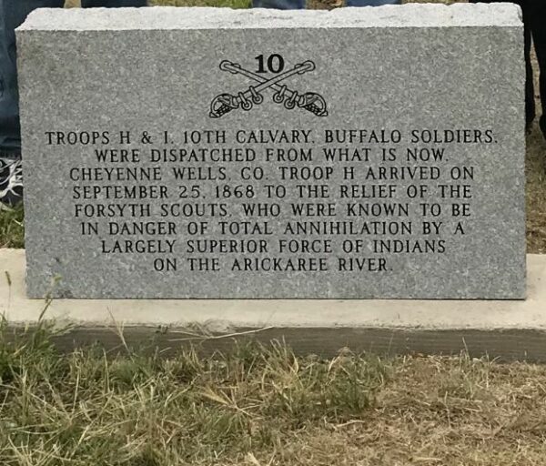 TROOPS H & I 10TH CAVALRY BUFFALO SOLDIERS WAR MEMORIAL
