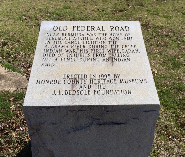 OLD FEDERAL ROAD MEMORIAL STONE