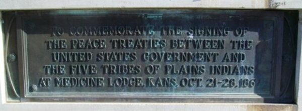 PEACE TREATY MEMORIAL PLAQUE