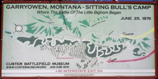 GARRYOWEN, MONTANA-SITTING BULL’S CAMP MEMORIAL PANEL