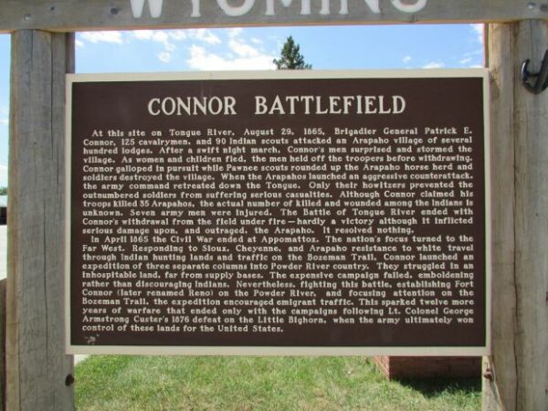 CONNOR BATTLEFIELD MEMORIAL MARKER
