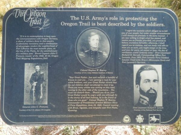 THE U.S. ARMY’S ROLE MEMORIAL PLAQUE I
