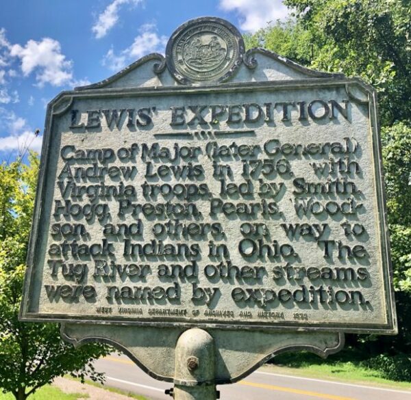 LEWIS’ EXPEDITION MEMORIAL MARKER