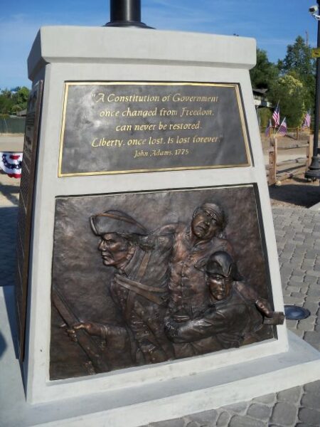 YOUR AMERICAN HERITAGE MONUMENT PLAQUE B