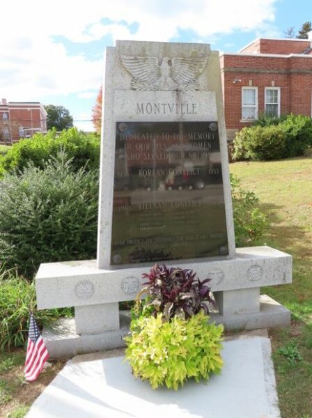MONTVILLE WAR VETERANS MEMORIAL