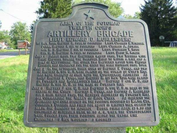 ARTILLERY BRIGADE TWELFTH CORPS WAR MEMORIAL