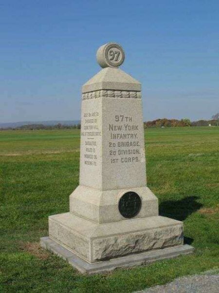 97TH NEW YORK INFANTRY WAR MEMORIAL