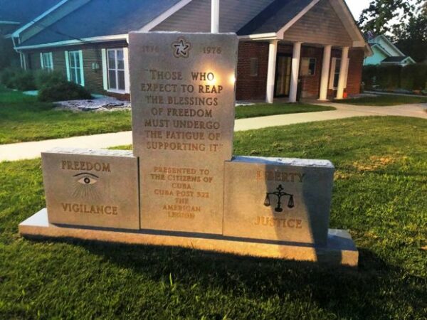 AMERICAN LEGION CUBA POST 522 VETERANS MEMORIAL