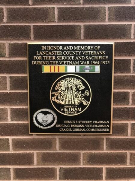 LANCASTER COUNTY VIETNAM WAR VETERANS MEMORIAL