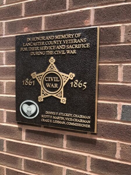 LANCASTER COUNTY CIVIL WAR VETERANS MEMORIAL
