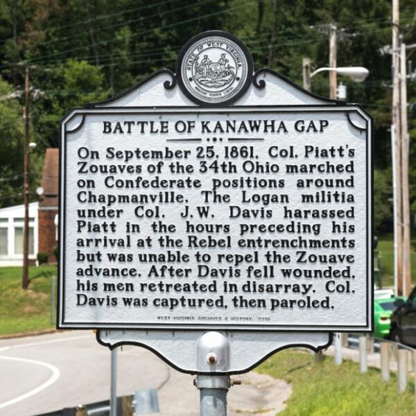 BATTLE OF KANAWA GAP WAR MEMORIAL MARKER