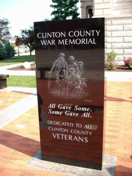 CLINTON COUNTY WAR MEMORIAL PANEL A