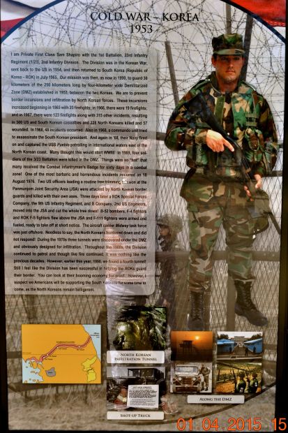 HUNTSVILLE COLD WAR-KOREA MEMORIAL PANEL
