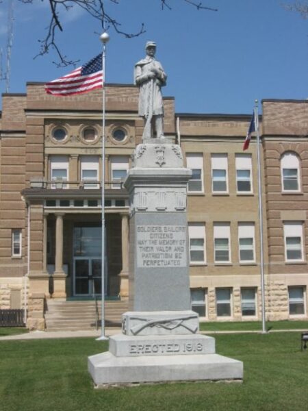 OSCEOLA COUNTY SOLDIERS AND SAILORS CIVIL WAR MEMORIAL