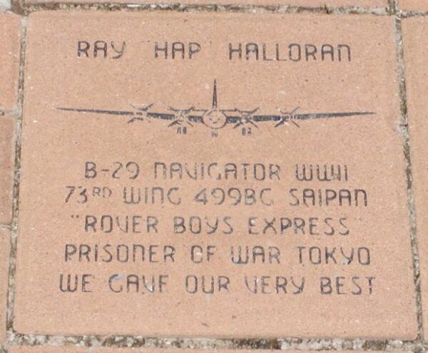 RAY HAP HALLORAN WAR MEMORIAL