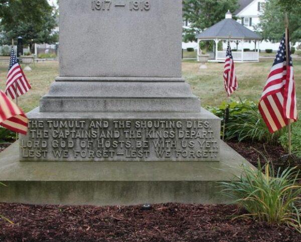 CHELMSFORD WORLD WAR SUPREME SACRIFICE MEMORIAL STONE B