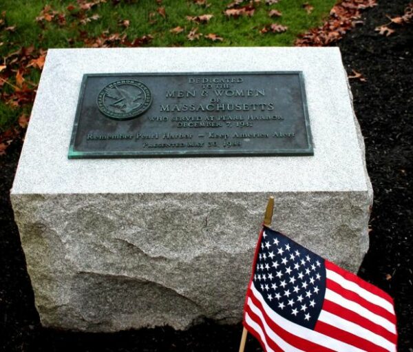 MASSACHUSETTS NATIONAL CEMETERY PEARL HARBOR MEMORIAL