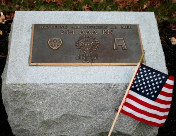 204 AAA BN WAR MEMORIAL