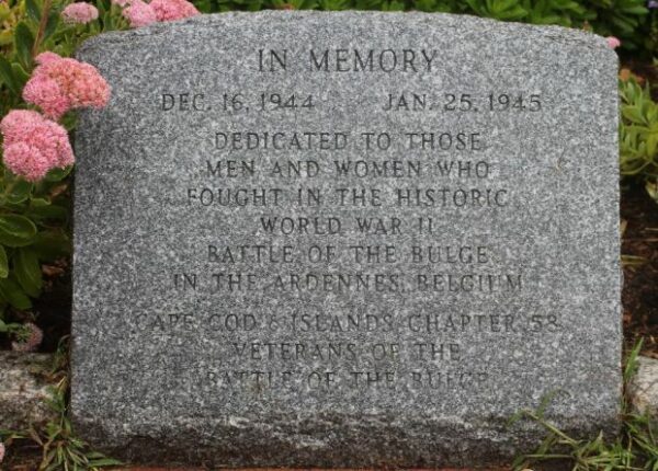 FALMOUTH BATTLE OF THE BULGE WAR MEMORIAL
