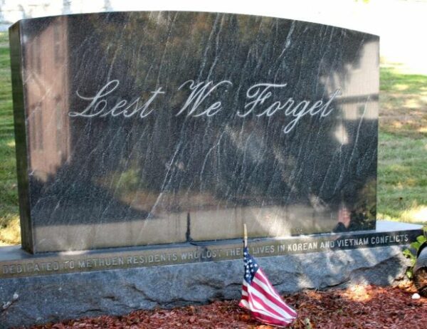 METHUEN KOREAN AND VIETNAM CONFLICTS MEMORIAL FRONT