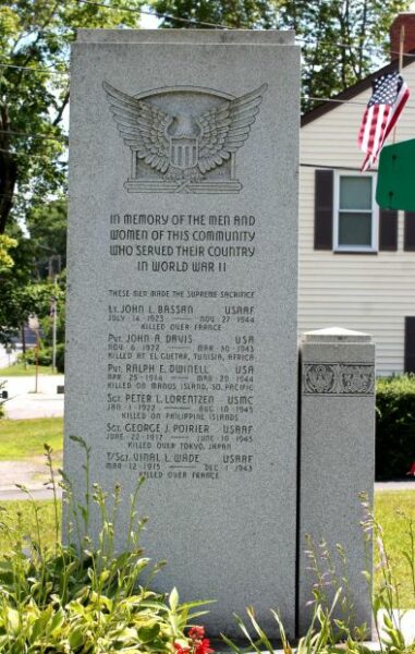 LEICESTER WORLD WAR II MEMORIAL