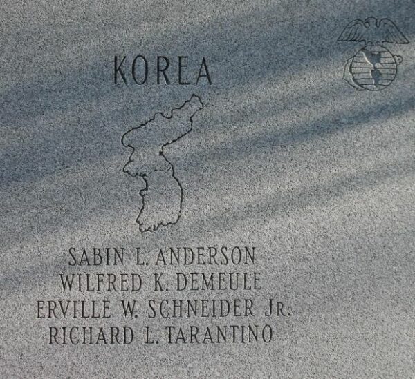 KINGSTON VETERANS OF FOREIGN WARS MEMORIAL STONE B