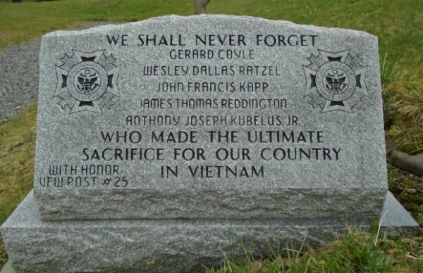 VFW POST #25 VIETNAM WAR MEMORIAL