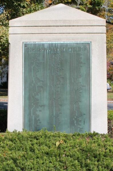 PEPPERELL REVOLUTIONARY WAR MEMORIAL