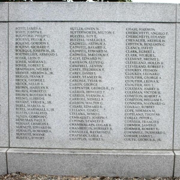 ORANGE WORLD WAR II MEMORIAL STONE B