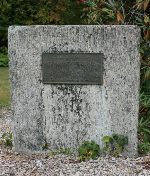LT. COL WILLIAM STACY REVOLUTIONARY WAR MEMORIAL