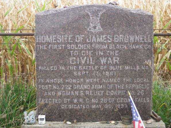 PVT. JAMES BROWNELL MEMORIAL