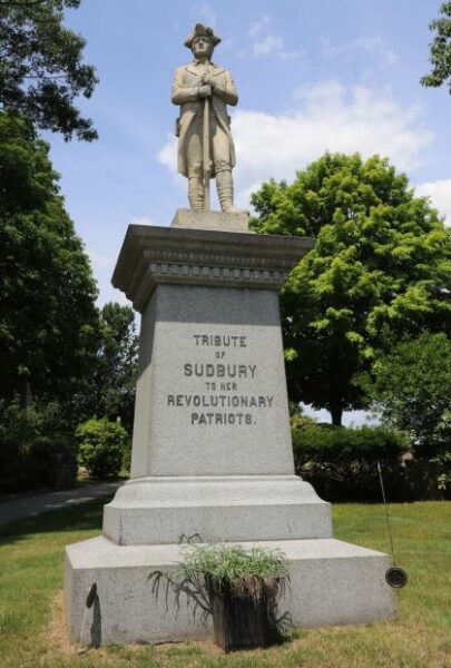 SUDBURY REVOLUTIONARY PATRIOTIS WAR MEMORIAL